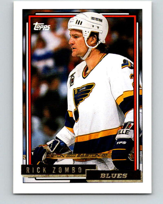 1992-93 Topps Gold #288G Rick Zombo Mint St. Louis Blues