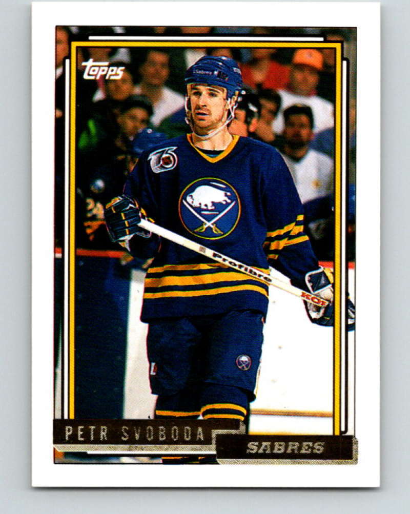 1992-93 Topps Gold #312G Petr Svoboda Mint Buffalo Sabres