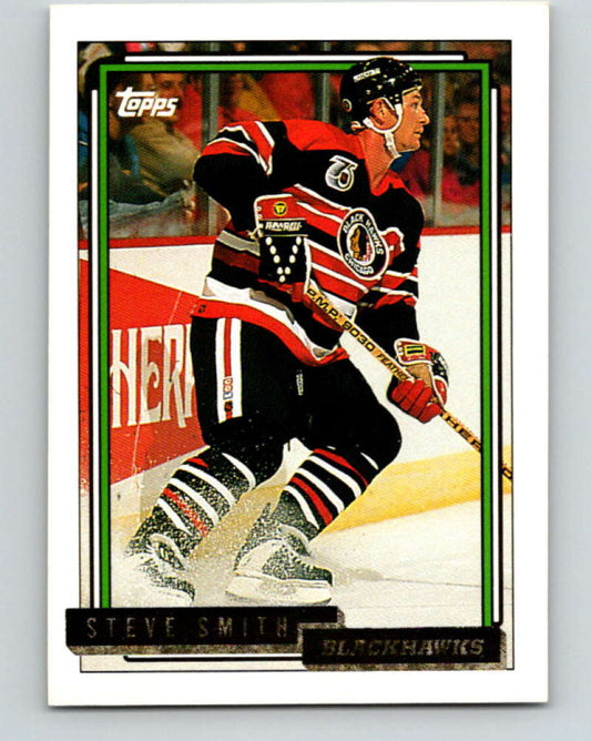 1992-93 Topps Gold #315G Steve Smith Mint Chicago Blackhawks