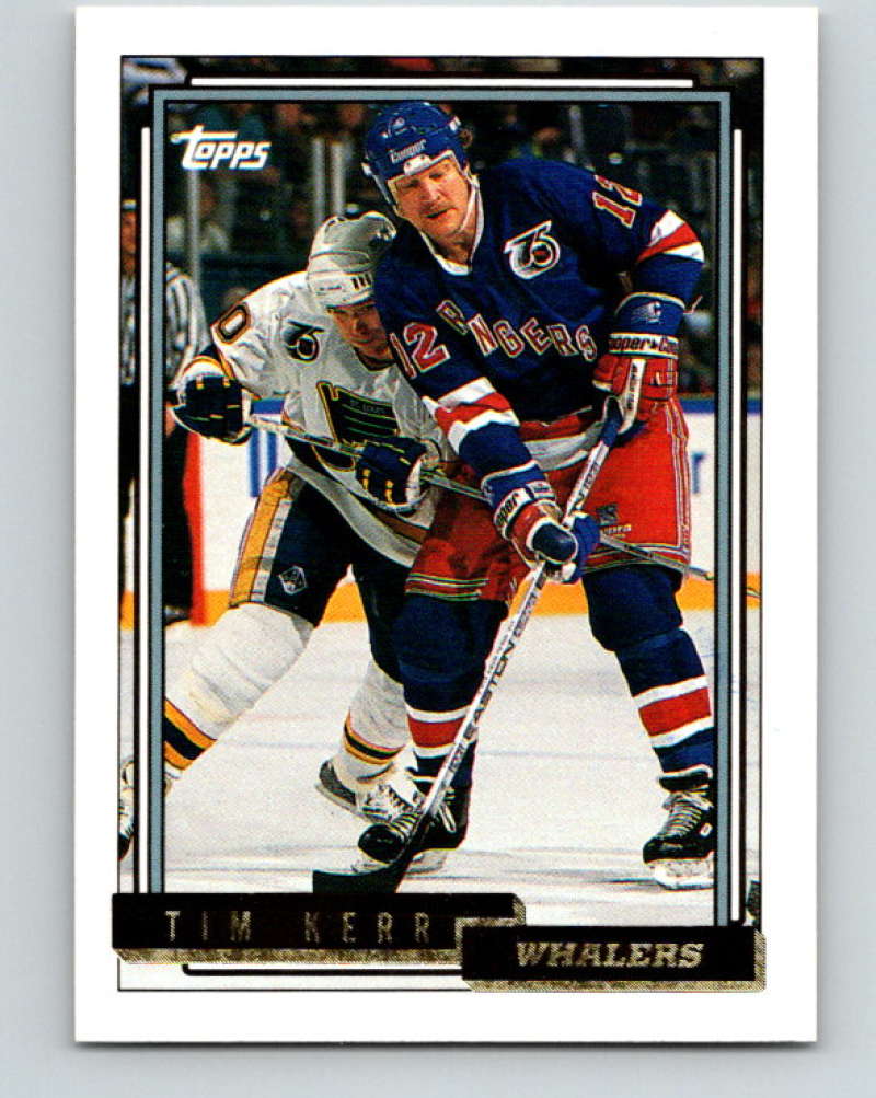 1992-93 Topps Gold #351G Tim Kerr Mint New York Rangers