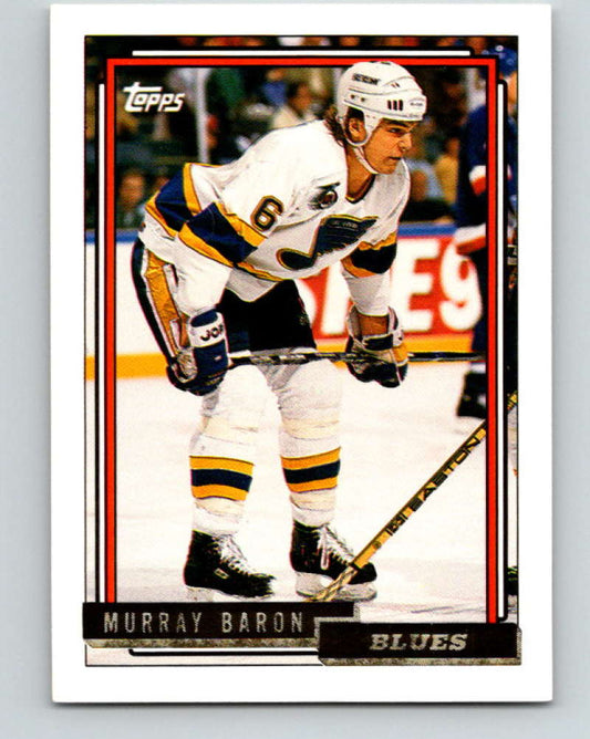 1992-93 Topps Gold #354G Murray Baron Mint St. Louis Blues