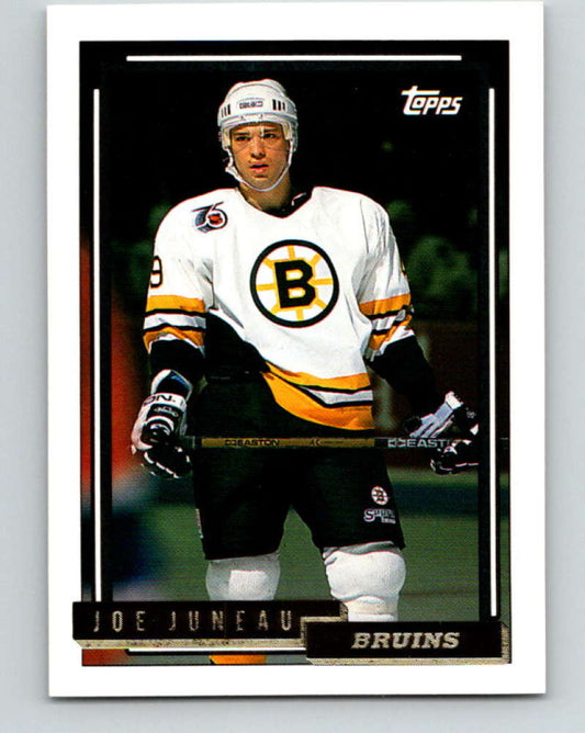 1992-93 Topps Gold #365G Joe Juneau UER Mint Boston Bruins
