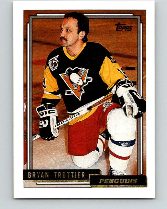1992-93 Topps Gold #416G Bryan Trottier Mint Pittsburgh Penguins