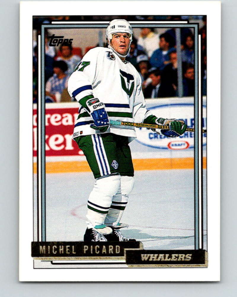 1992-93 Topps Gold #439G Michel Picard Mint Hartford Whalers