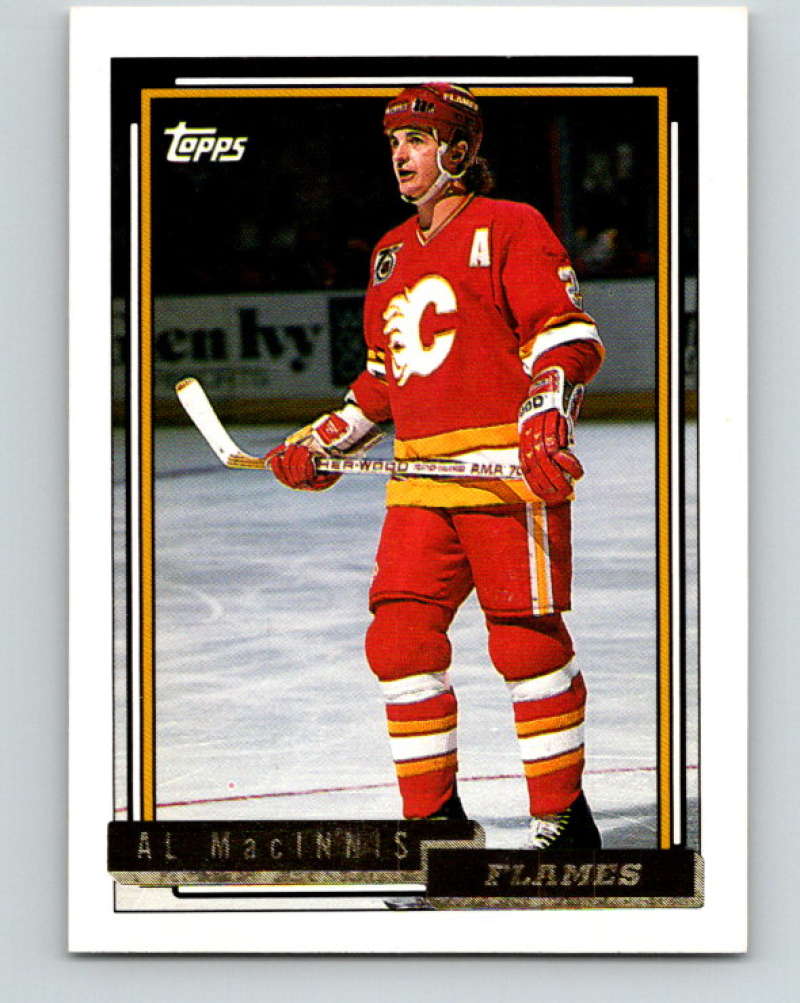 1992-93 Topps Gold #452G Al MacInnis Mint Calgary Flames