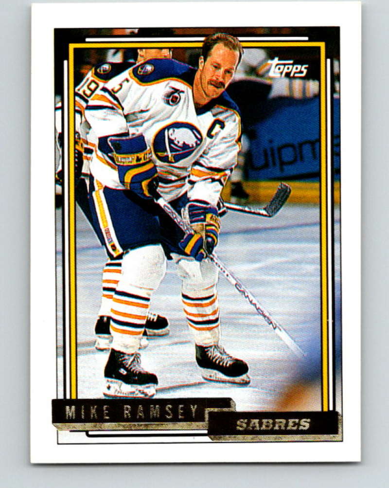 1992-93 Topps Gold #473G Mike Ramsey Mint Buffalo Sabres