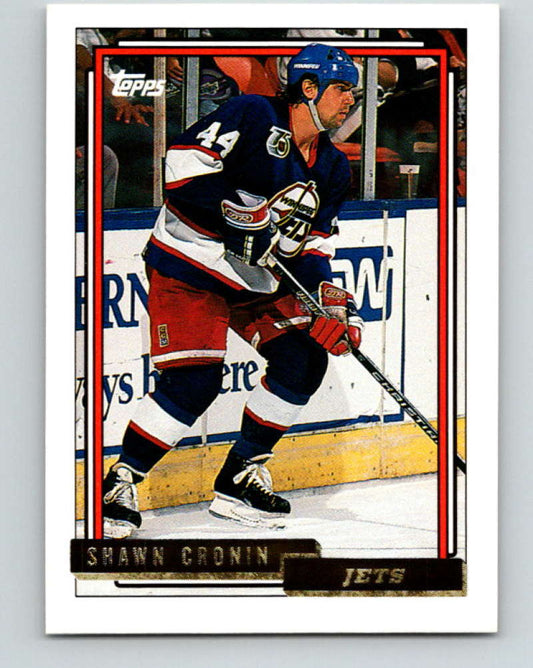 1992-93 Topps Gold #489G Shawn Cronin Mint Winnipeg Jets