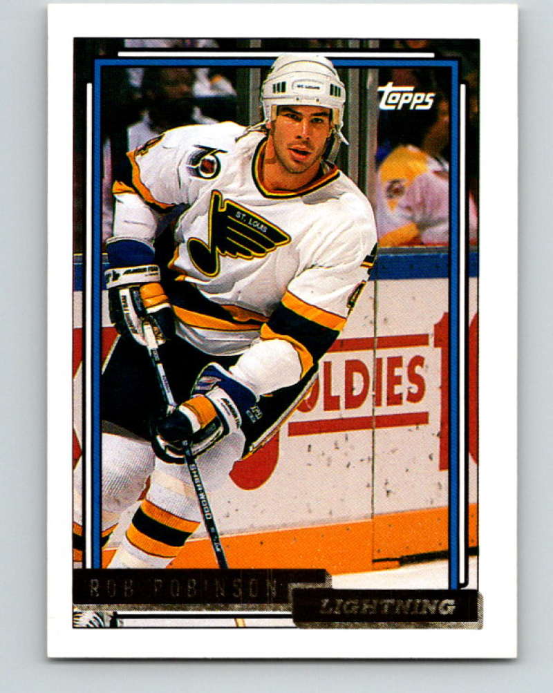 1992-93 Topps Gold #527G Rob Robinson Mint St. Louis Blues