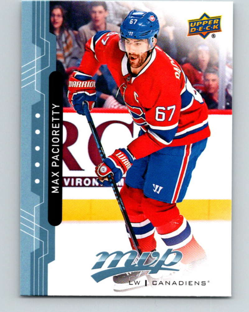 2018-19 Upper Deck MVP #19 Max Pacioretty Mint Montreal Canadiens  Image 1