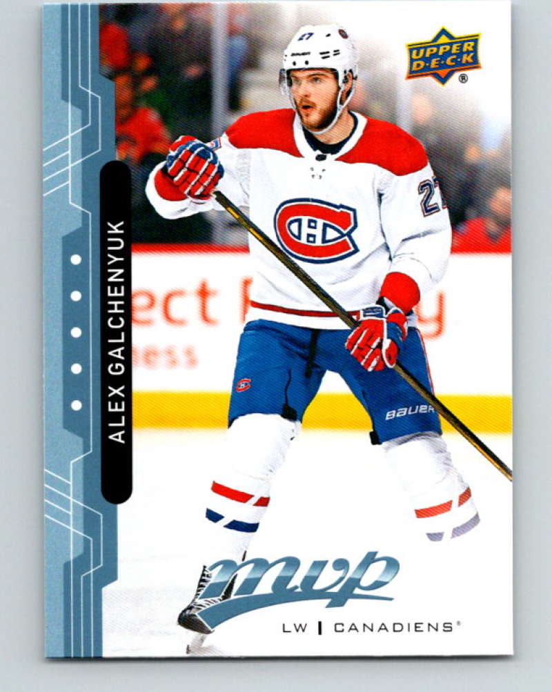 2018-19 Upper Deck MVP #55 Alex Galchenyuk Mint Montreal Canadiens  Image 1