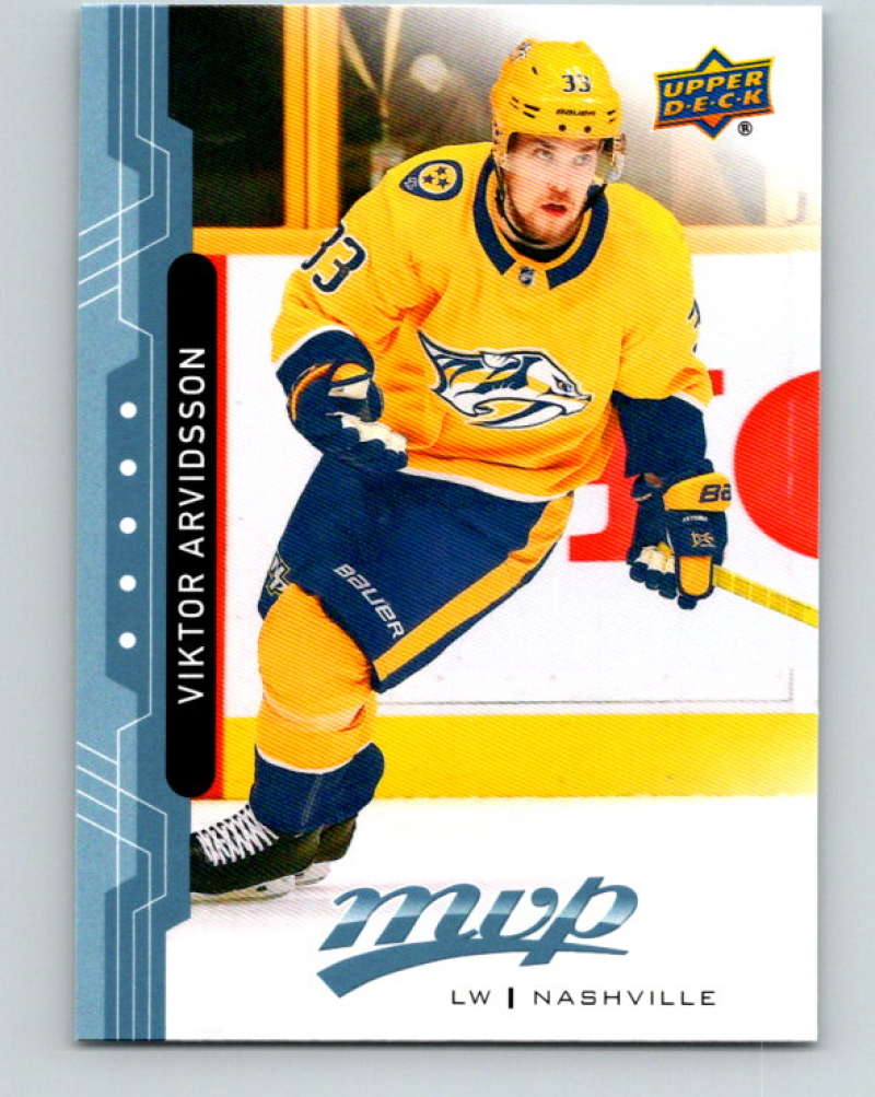 2018-19 Upper Deck MVP #77 Viktor Arvidsson Mint Nashville Predators  Image 1