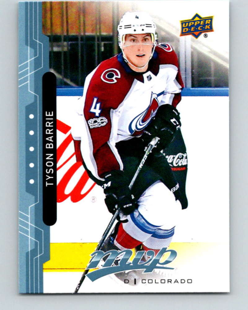 2018-19 Upper Deck MVP #81 Tyson Barrie Mint Colorado Avalanche  Image 1