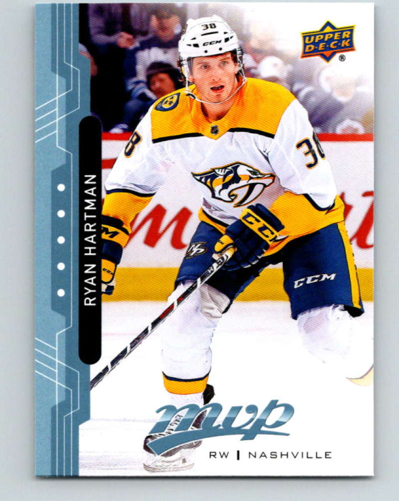 2018-19 Upper Deck MVP #195 Ryan Hartman Mint Nashville Predators  Image 1