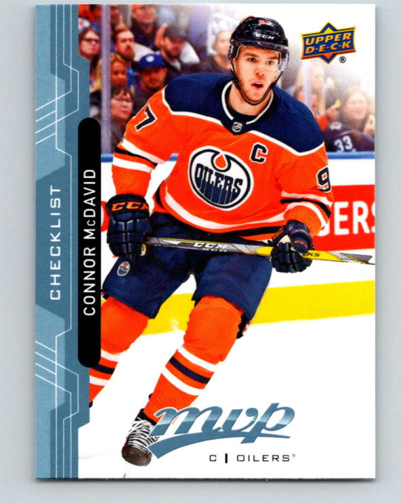 2018-19 Upper Deck MVP #200 Connor McDavid Mint Edmonton Oilers  Image 1