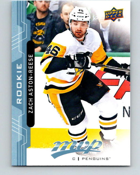 2018-19 Upper Deck MVP #236 Zach Aston-Reese Mint RC Rookie Pittsburgh Penguins  Image 1