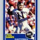 1989 Score #6 Phil Simms Mint New York Giants  Image 1