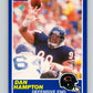 1989 Score #7 Dan Hampton Mint Chicago Bears  Image 1