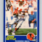 1989 Score #8 John Settle Mint RC Rookie Atlanta Falcons  Image 1