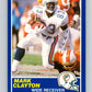 1989 Score #12 Mark Clayton Mint Miami Dolphins  Image 1