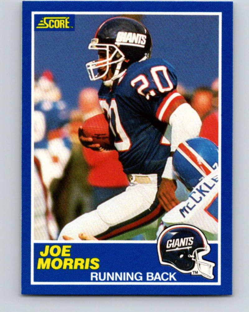 1989 Score #14 Joe Morris Mint New York Giants  Image 1