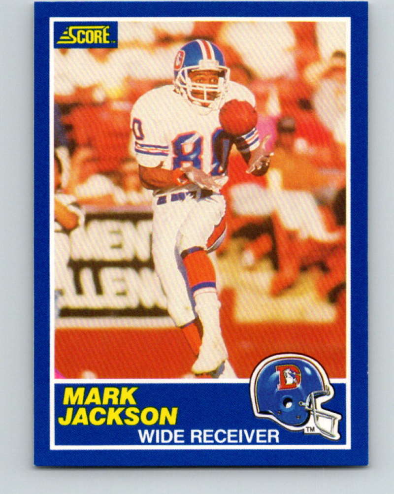 1989 Score #17 Mark Jackson Mint Denver Broncos  Image 1