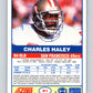 1989 Score #21 Charles Haley Mint San Francisco 49ers  Image 2