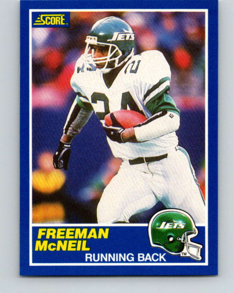 1989 Score #24 Freeman McNeil Mint New York Jets  Image 1