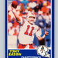 1989 Score #32 Tony Eason Mint New England Patriots  Image 1