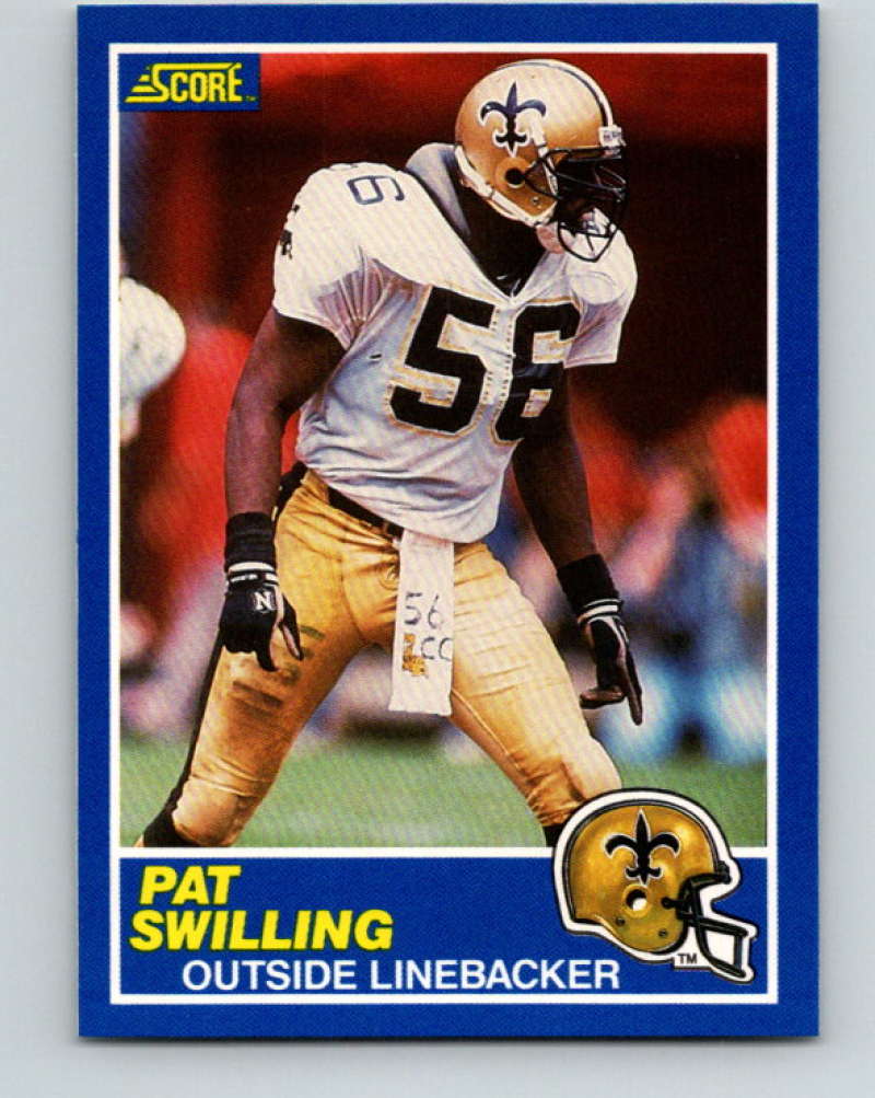 1989 Score #37 Pat Swilling Mint New Orleans Saints  Image 1