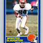 1989 Score #41 Webster Slaughter Mint Cleveland Browns  Image 1