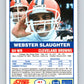 1989 Score #41 Webster Slaughter Mint Cleveland Browns  Image 2