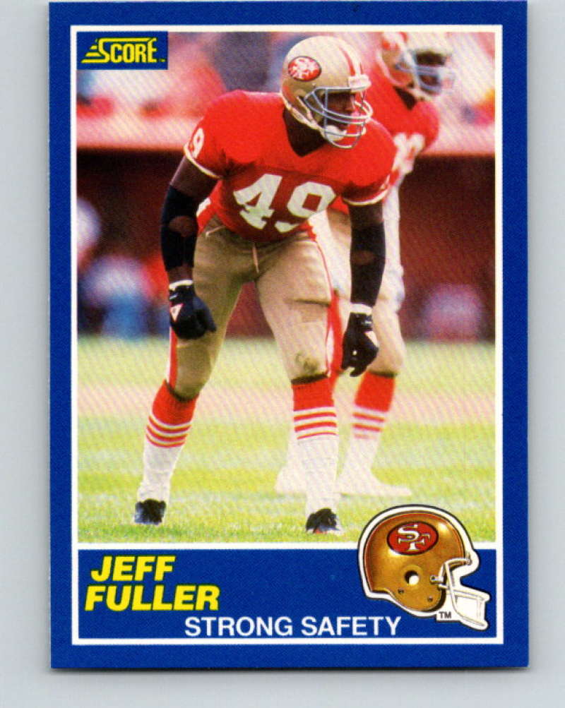 1989 Score #48 Jeff Fuller Mint San Francisco 49ers