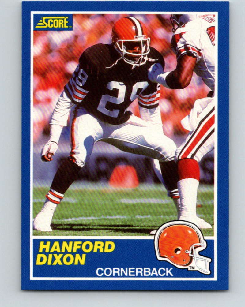 1989 Score #59 Hanford Dixon Mint Cleveland Browns  Image 1