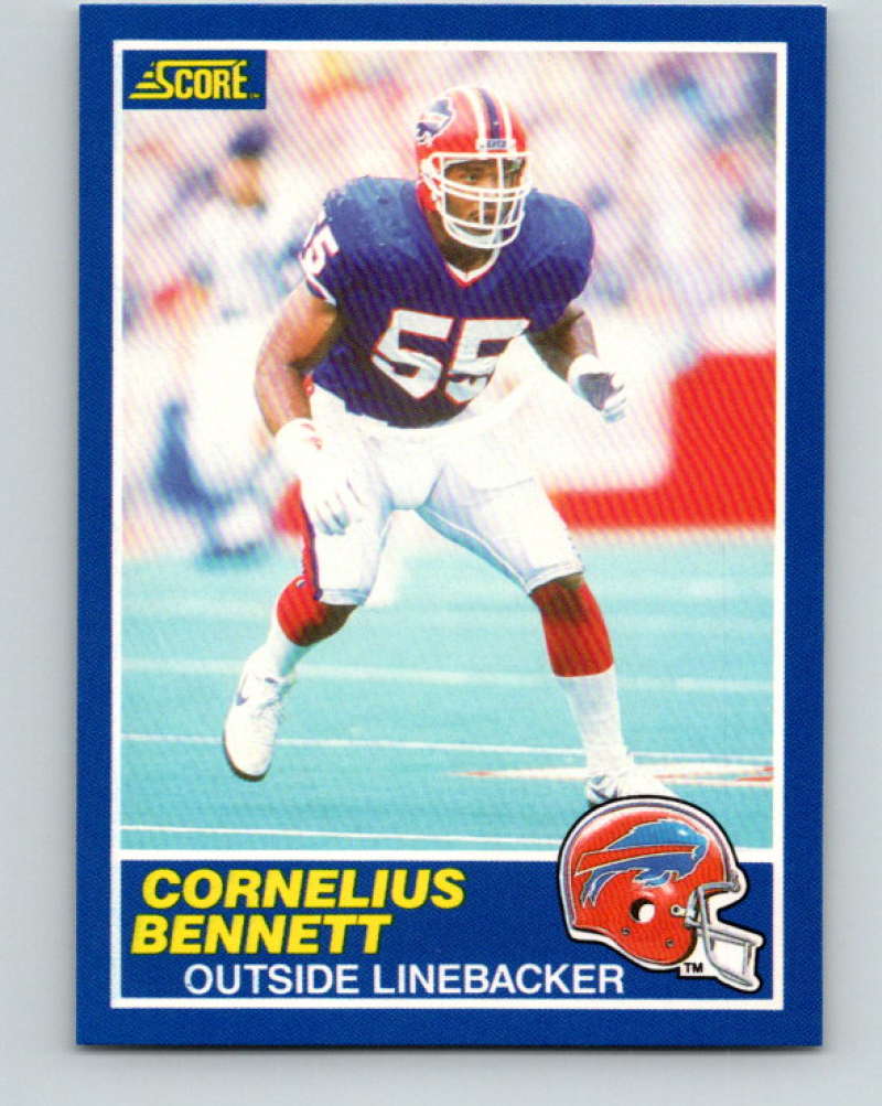 1989 Score #61 Cornelius Bennett Mint Buffalo Bills  Image 1