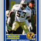 1989 Score #65 Vaughan Johnson Mint RC Rookie New Orleans Saints  Image 1