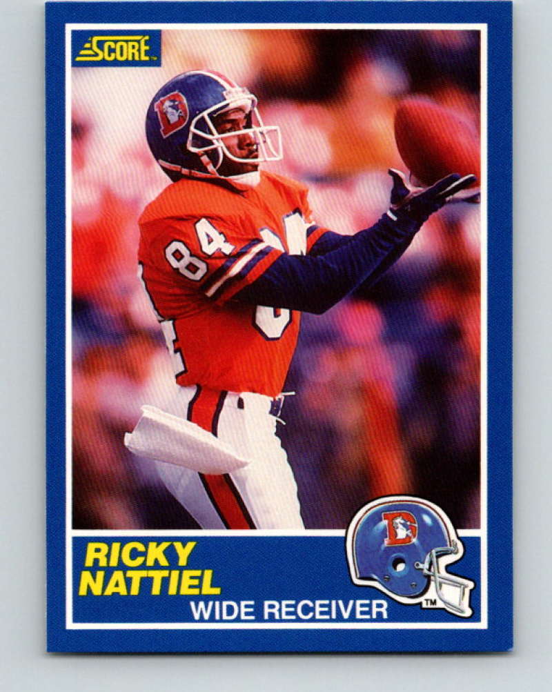 1989 Score #73 Ricky Nattiel Mint Denver Broncos  Image 1