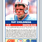 1989 Score #79 Ray Childress Mint Houston Oilers  Image 2