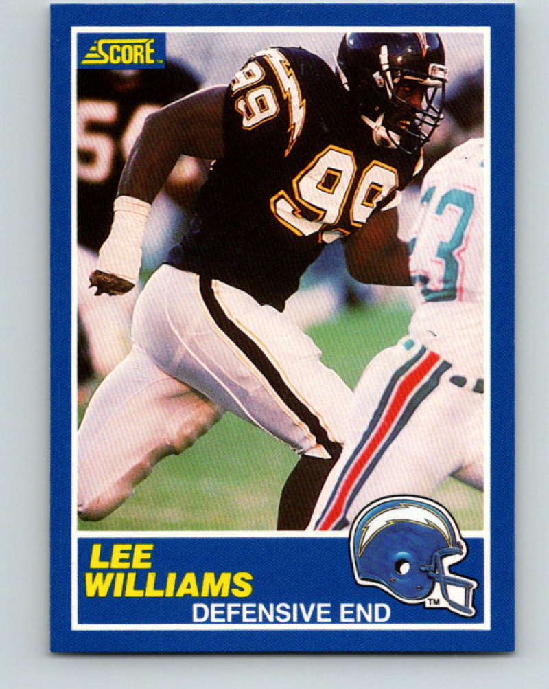 1989 Score #99 Lee Williams Mint San Diego Chargers  Image 1
