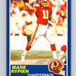 1989 Score #105 Mark Rypien Mint RC Rookie Washington Redskins