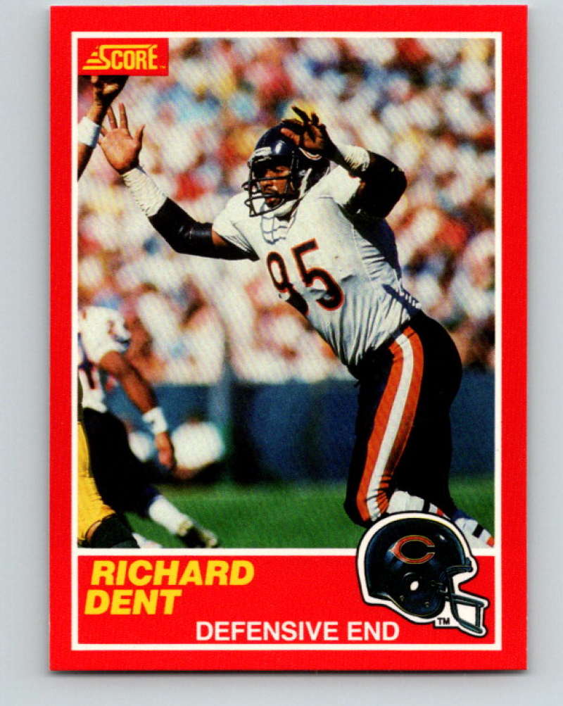 1989 Score #114 Richard Dent Mint Chicago Bears  Image 1