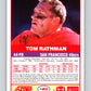 1989 Score #120 Tom Rathman Mint San Francisco 49ers  Image 2