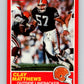 1989 Score #127 Clay Matthews Mint Cleveland Browns  Image 1