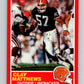 1989 Score #127 Clay Matthews Mint Cleveland Browns  Image 1