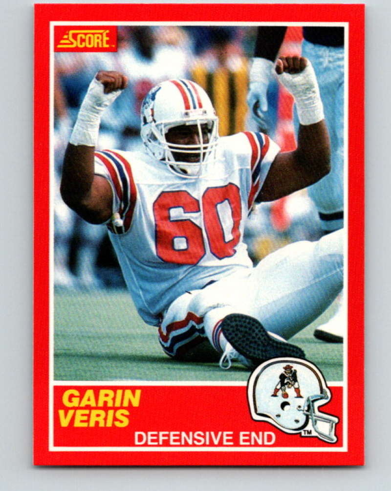 1989 Score #131 Garin Veris Mint New England Patriots  Image 1