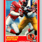 1989 Score #142 Marcus Cotton Mint Atlanta Falcons  Image 1