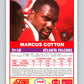 1989 Score #142 Marcus Cotton Mint Atlanta Falcons  Image 2