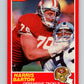 1989 Score #148 Harris Barton Mint RC Rookie San Francisco 49ers  Image 1