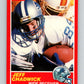 1989 Score #156 Jeff Chadwick Mint Detroit Lions  Image 1