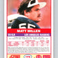 1989 Score #173 Matt Millen Mint Los Angeles Raiders