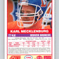1989 Score #174 Karl Mecklenburg Mint Denver Broncos  Image 2